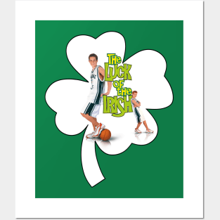 Luck of the Irish Four Leaf Clover Posters and Art